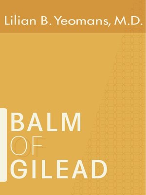 cover image of Balm of Gilead